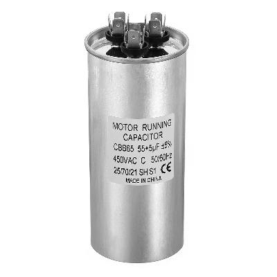 55 4 MFD Aluminum Air Conditioner Capacitor