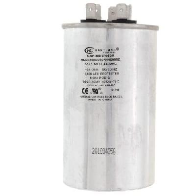 55 MFD Aluminum Air Conditioner Capacitor