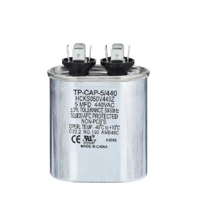 5 MFD Oil Aluminum Fan Capacitor
