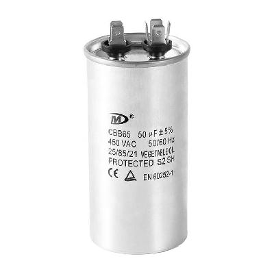 60 4 MFD Aluminum Air Conditioner Capacitor