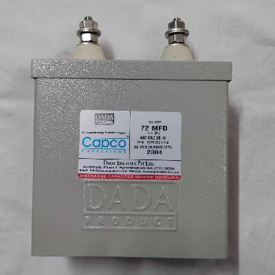 72 MFD DRY (45X125) HEAVY DUTY MOTOR CAPACITOR