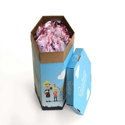 Ice Cream Corrugated Box