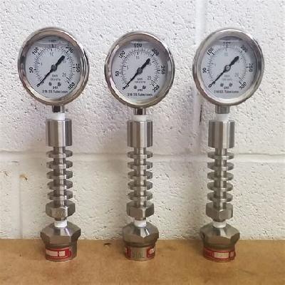 Pressure Gauge And  Temperature Switch