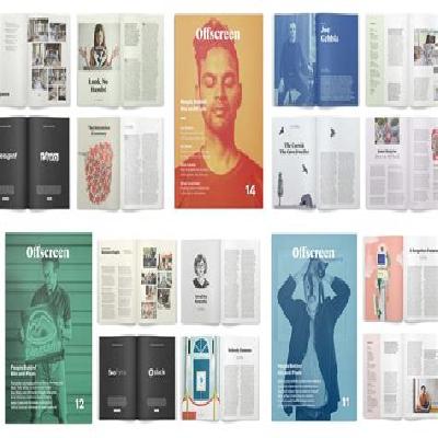 Paper Printed Magazine