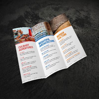 Printed Advertising Brochure
