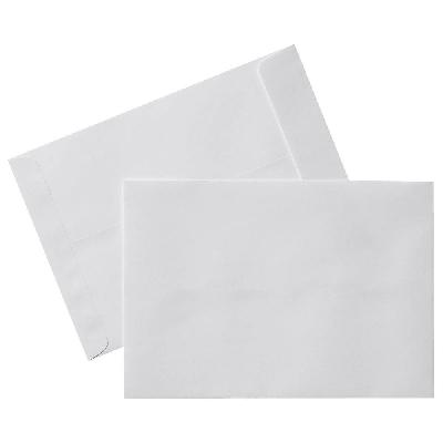 White Paper Envelope