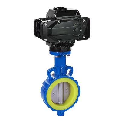Actuated Butterfly Valve
