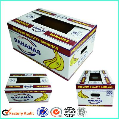 Banana Corrugated Packaging Box