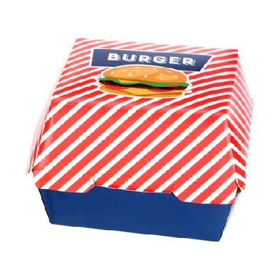 Printed Burger Packaging Box