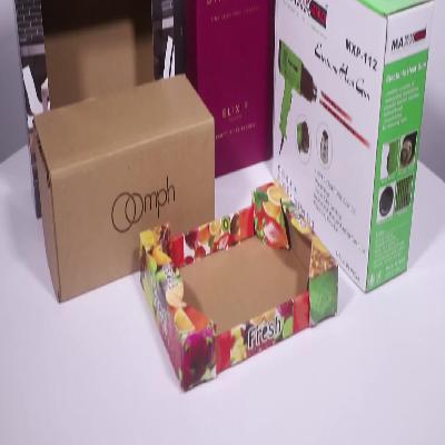 7 Ply Printed Corrugated Packaging Box