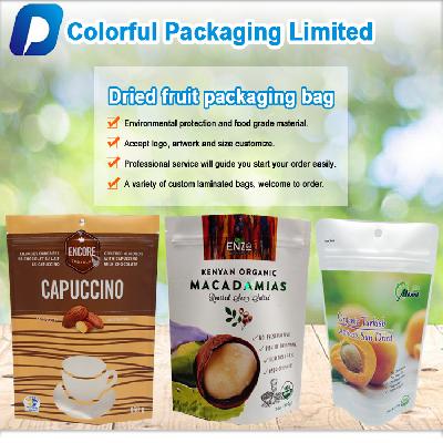 Printed Dry Fruits Laminated Pouches