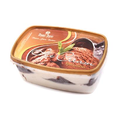 1Ltr. Strawberry Ice Cream Brick Packaging Box