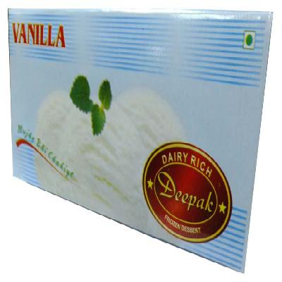 1Ltr. Vanilla Ice Cream Brick Packaging Box