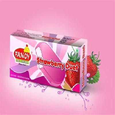 Delicious Mango Duet Ice Cream Packaging Box