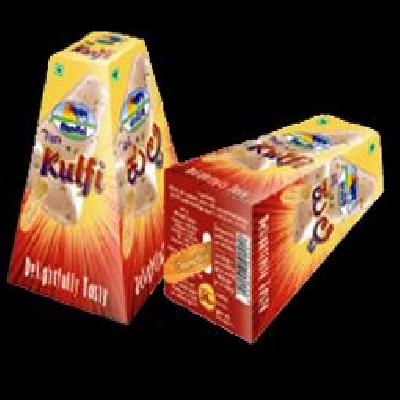 Delicious Pista Kulfi Ice Cream Packaging Box