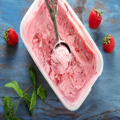 Delicious Strawberry Stick Ice Cream Packaging Box