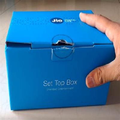 DTH Set Top Box Packaging Box Customized