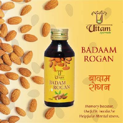 Premium Badam Rogan Oil Packing Box