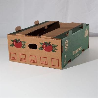 Printed Cardboard Vegetable Box