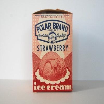 Strawberry Gallon 3LTR. Ice Cream Packaging Box