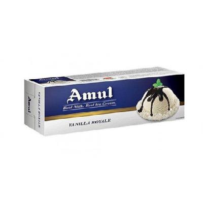Vanilla Ice Cream Brick 750ML Packaging Box