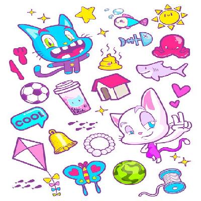 Cartoon Sticker