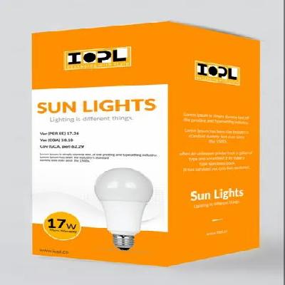 LED Light Packaging Duplex Box