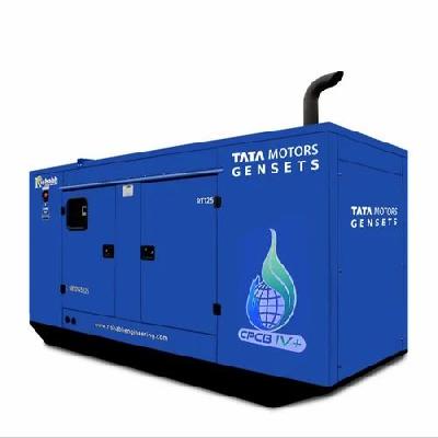 125 kVA TATA Diesel Generator, 3 Phase