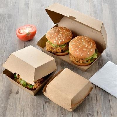 Burger Printed Packaging Boxes