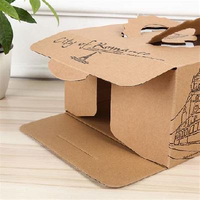 Corrugated Printed Cake Box