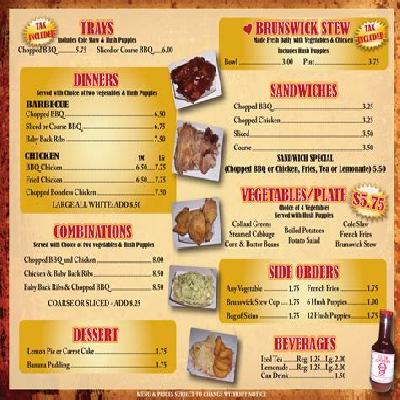 Menu Card Printing Services