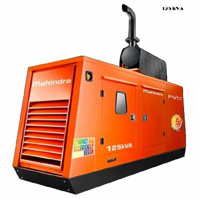 125 kVA Mahindra Powerol Diesel Generator, 3 Phase