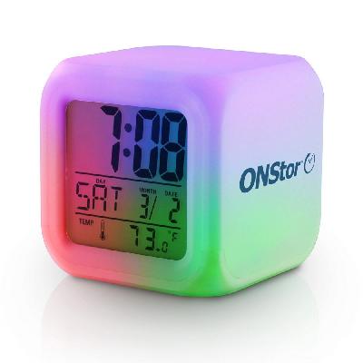 Led Color Changing Alarm Clock
