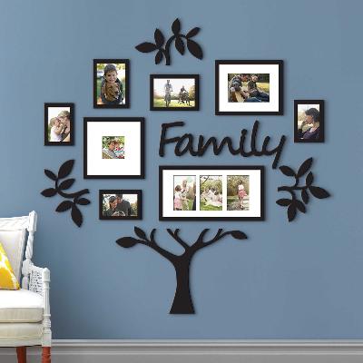 Sublimation Collage Frame. Big tree