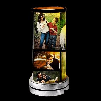 Sublimation Personalized LED Rotating Lamp
