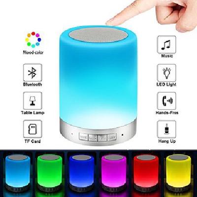Touch Sensor Smart Lamp Bluetooth Speaker with Radio CL-671