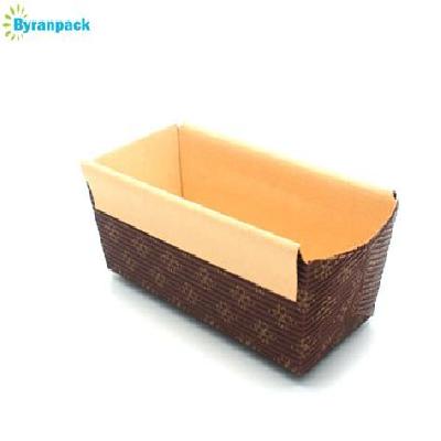 Brown Rectangular Corrugated Box