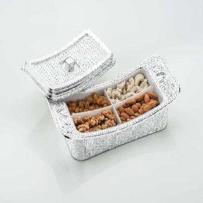 4 Section Dry Fruit Packaging Box