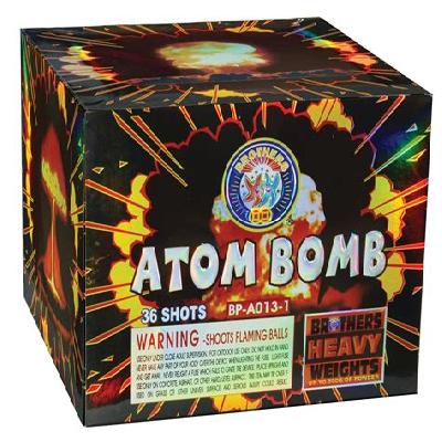 Printed Atom Bomb Box