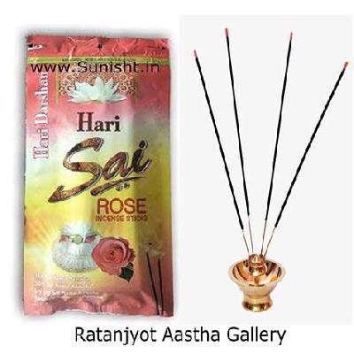 satwik rose and mogra agarbatti box
