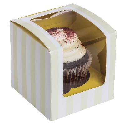 single cupcake packaging box