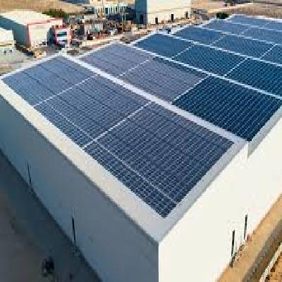 Industrial Solar Power Plant