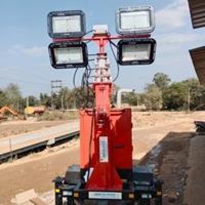 Diesel Generator Set Mobile Light on Rent