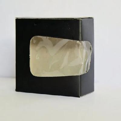Black Window Soap Packaging Box