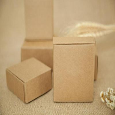 Brown Plain Gift Packaging Box