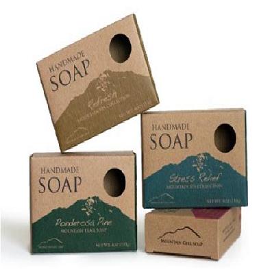 Kraft Paper Soap Packaging Box