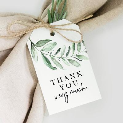 Thank You Gift Tags