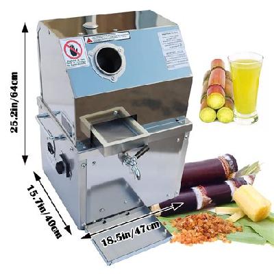 Trolley Mounted Sugarcane Juice Extraction Machine