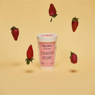 Delicious Yellow Ice Cream Packaging Box