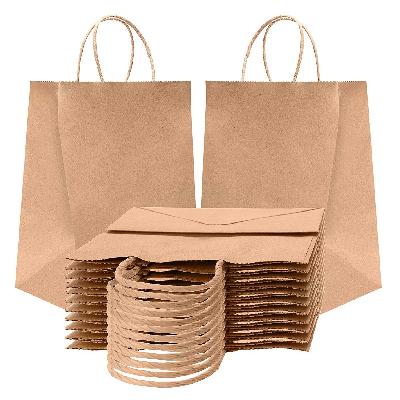 Brown Kraft Grocery Paper Bags